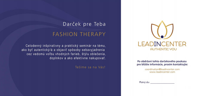 FASHION THERAPY